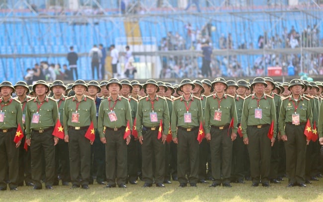 13 khối quần chúng, nghệ thuật hợp luyện chuẩn bị cho Lễ diễu binh, diễu hành Kỷ niệm 80 năm Quốc khánh - Ảnh 5.