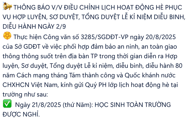 Các trường học Hà Nội 
