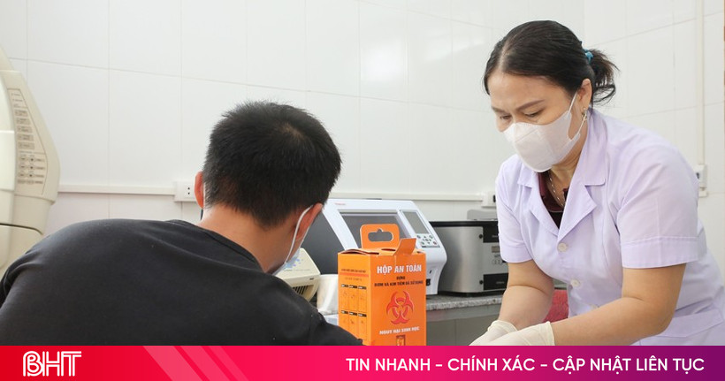 HIV viral load testing technique deployed for the first time at CDC Ha Tinh