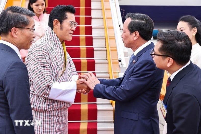 König von Bhutan besucht Vietnam 1.jpg
