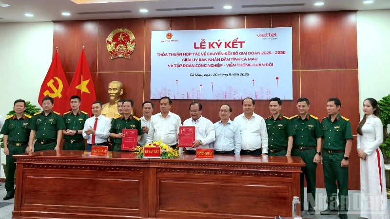 Ca Mau prioritizes digital transformation to create new breakthroughs