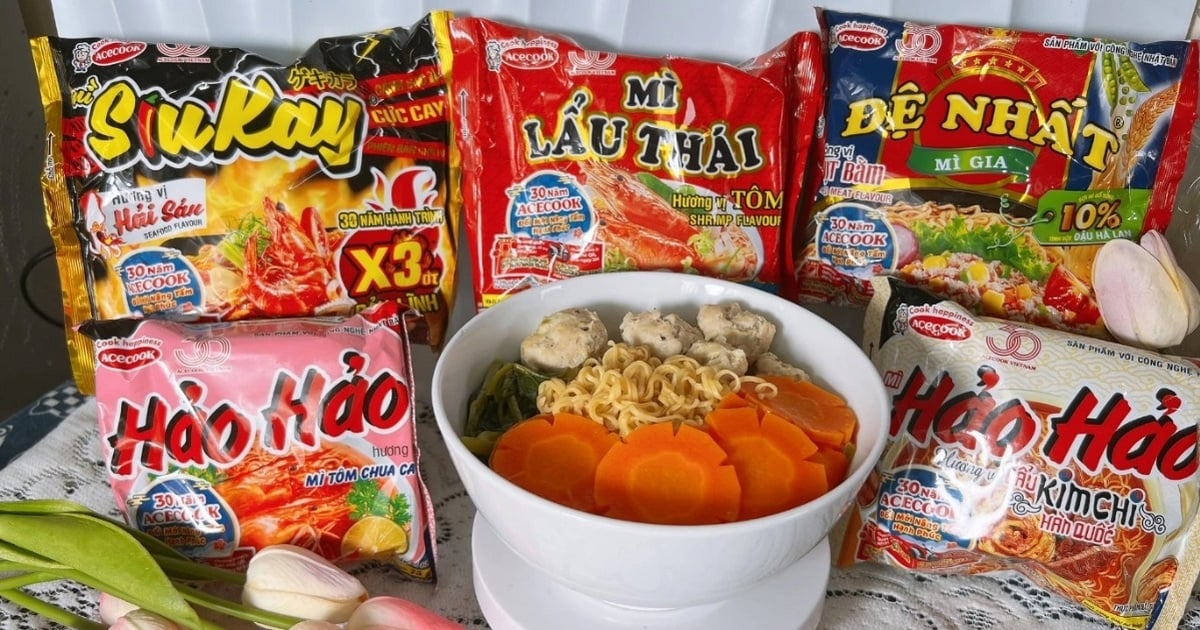 30 years of Acecook Vietnam: The culinary story and the happiness created by the brand