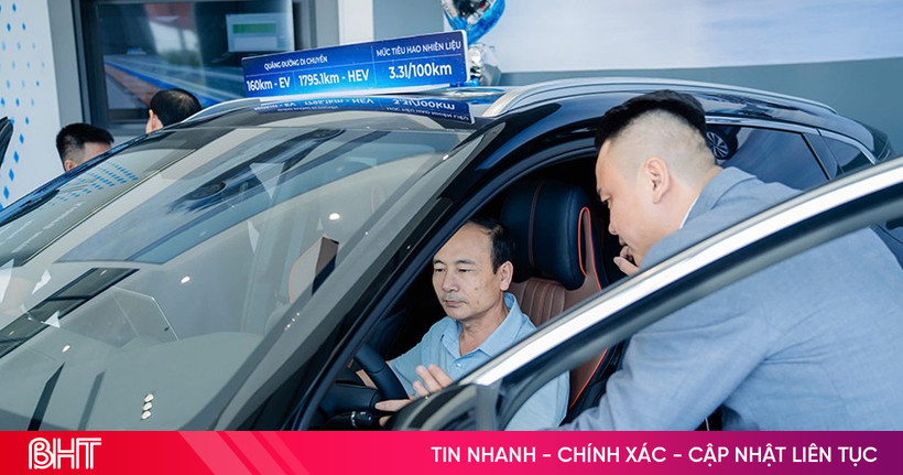 With the appearance of many new brands, Ha Tinh's automobile market is bustling.