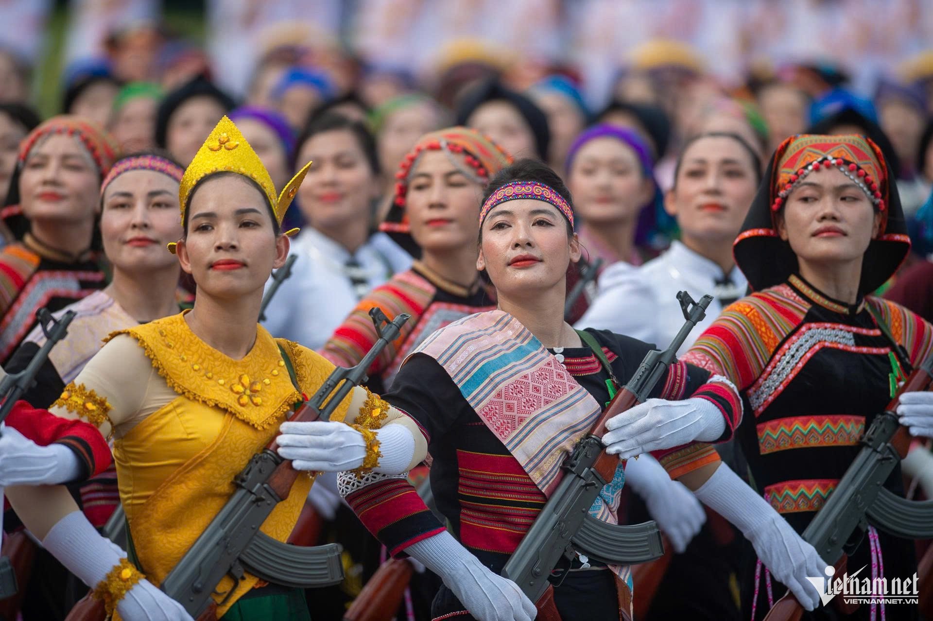 First joint parade practice at Ba Dinh Square on the evening of August 21