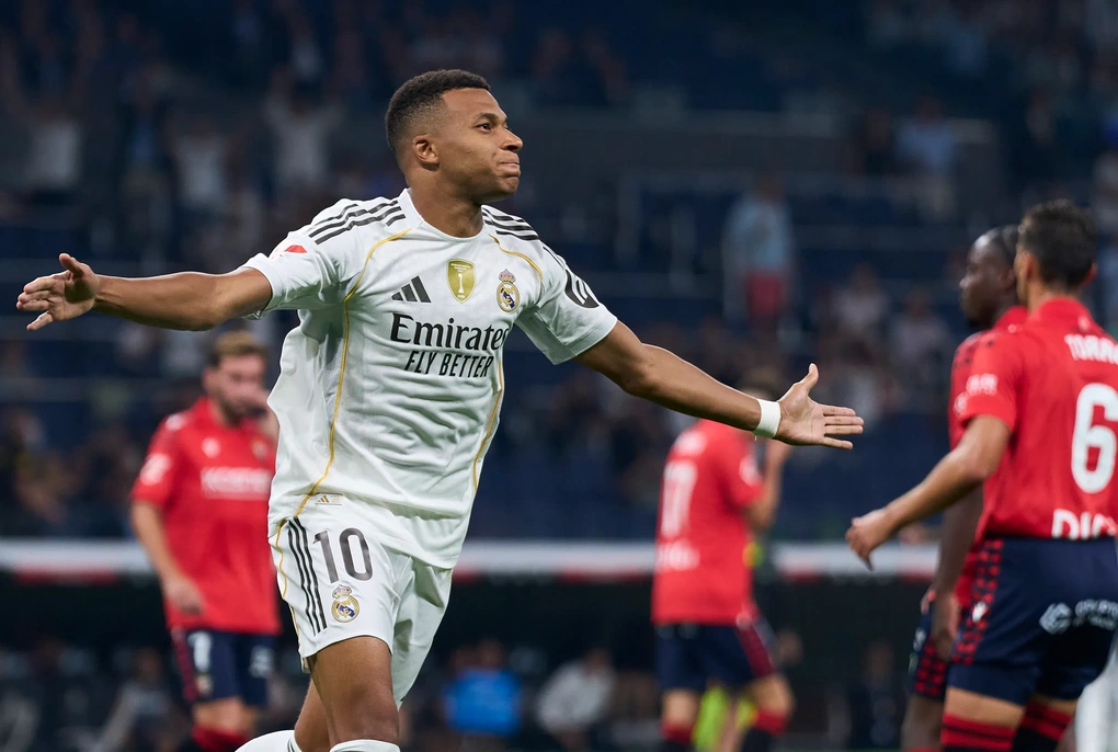 Mbappe tỏa sáng giúp Real Madrid thắng trận mở màn La Liga - 1