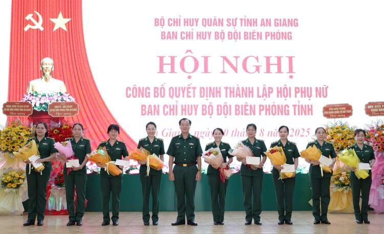Thành lập Hội Phụ nữ Ban Chỉ huy Bộ đội Biên phòng tỉnh An Giang