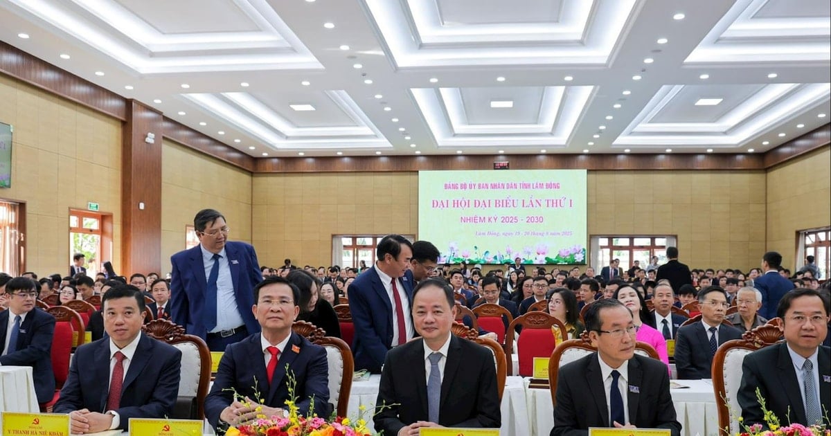 Opening of the 1st Congress of Lam Dong Provincial Party Committee