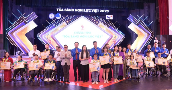 Vinh danh 25 gương 'Tỏa sáng nghị lực Việt' toàn quốc 2025