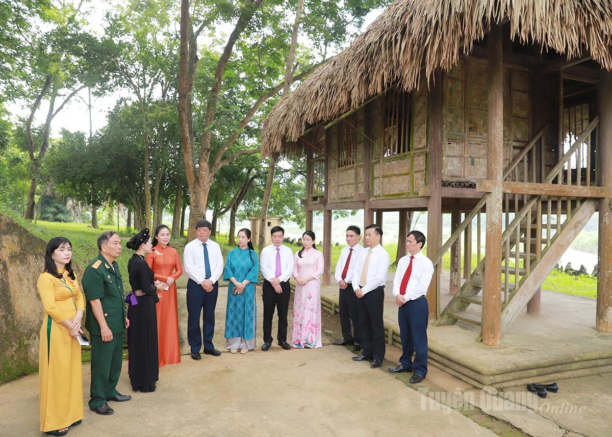 Di tích nơi ở và làm việc của Chủ tịch Tôn Đức Thắng tại Tân Trào từ cuối 1952 đến tháng 7 năm 1954.