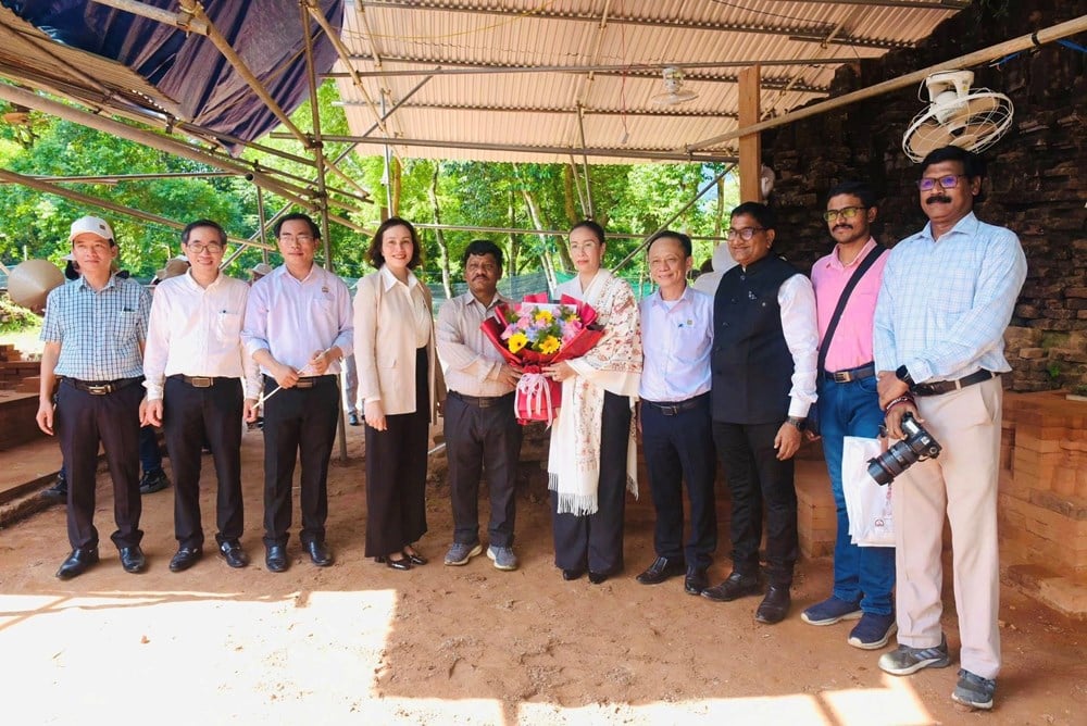 Tập trung triển khai nhiệm vụ lập quy hoạch bảo tồn, phục hồi Khu đền tháp Mỹ Sơn đến năm 2035 - ảnh 4