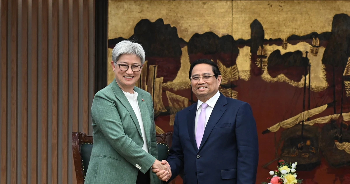 [Photo] Prime Minister Pham Minh Chinh receives Australian Foreign Minister Penny Wong