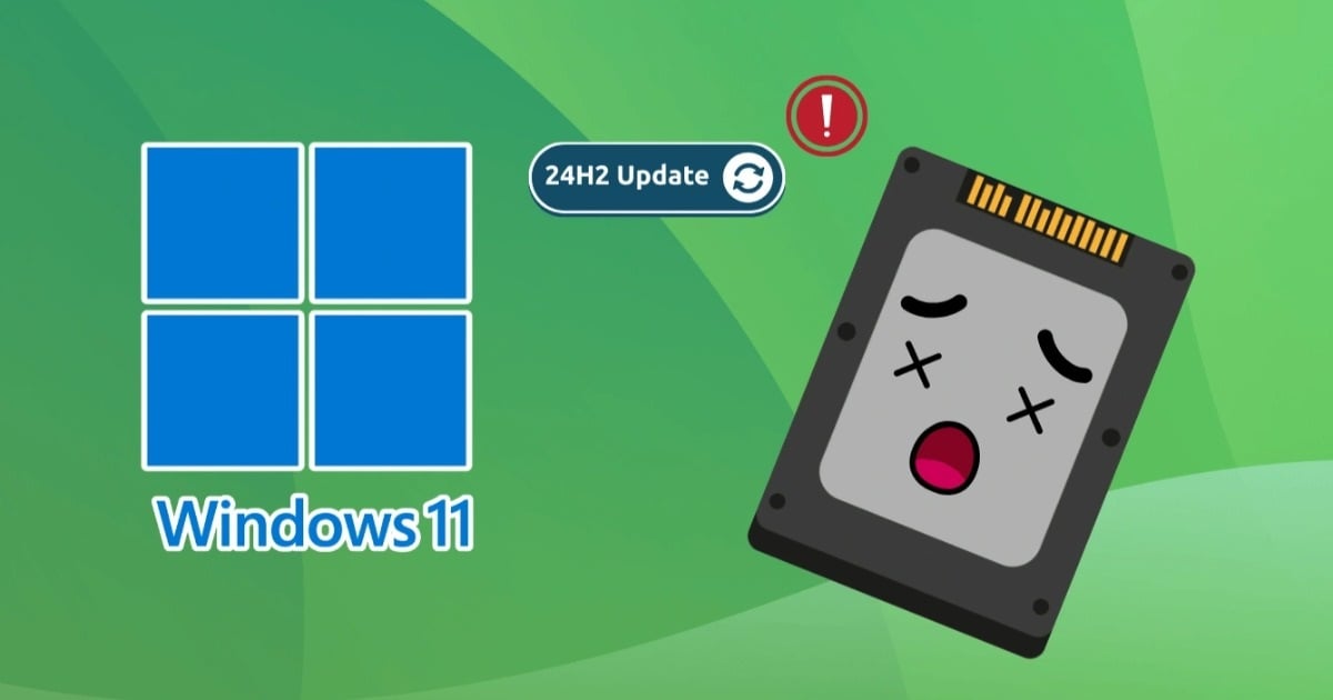 Bản cập nhật mới của Windows 11 có thể gây lỗi ổ cứng, làm mất dữ liệu
