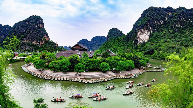 Patrimonio cultural y natural mundial de Trang An (Ninh Binh). (Foto: QUANG VINH)