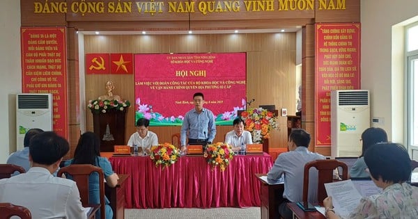 The two-level government of Ninh Binh province operates smoothly and effectively.