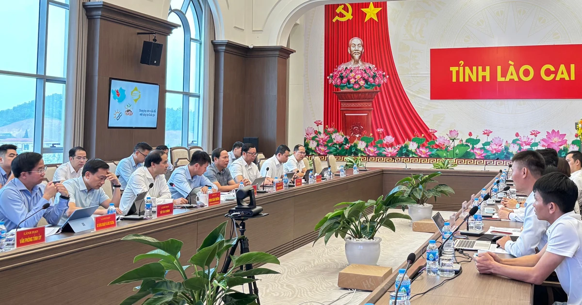 Tỉnh Lào Cai làm việc với Tập đoàn SunGroup về phát triển hạ tầng công nghiệp công nghệ số