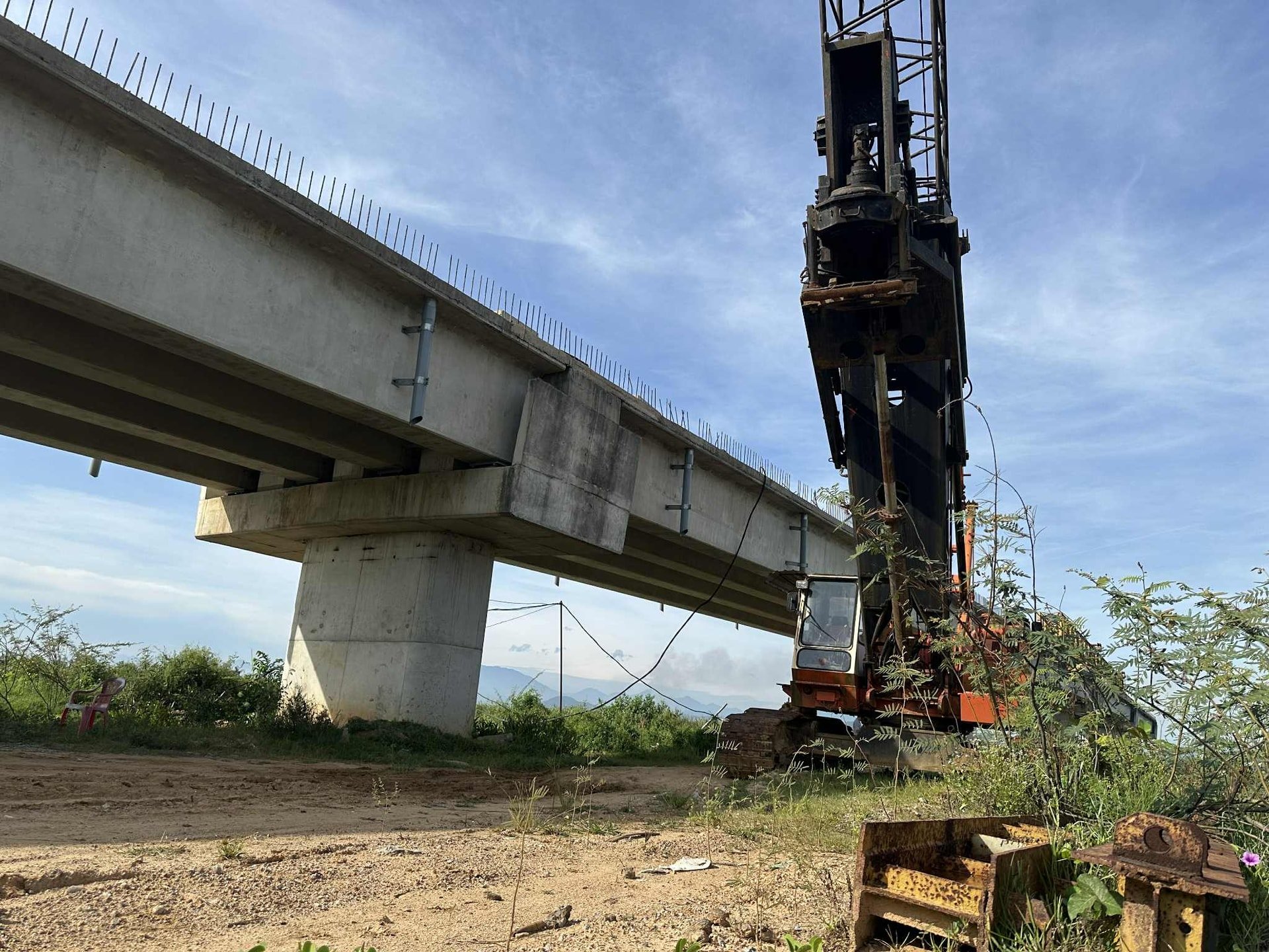 គម្រោង​នេះ​ត្រូវ​បាន​ផ្អាក​ជា​បណ្ដោះអាសន្ន​ដោយសារ​បញ្ហា​ការដ្ឋាន​សំណង់។ រូបថត៖ XH