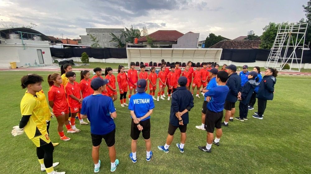 베트남 U16 여자 대표팀, 2025년 동남아시아 U16 대회 출전 준비 완료