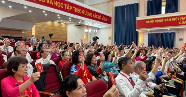 239 đảng viên dự Đại hội Đảng bộ phường Kim Liên lần thứ I