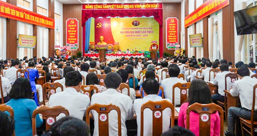 Phiên trù bị Đại hội đại biểu Đảng bộ UBND tỉnh Cà Mau lần thứ I, nhiệm kỳ 2025 - 2030