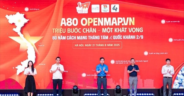 Ra mắt ứng dụng A80 OpenMap.vn - Bản đồ số, nền tảng số cộng đồng