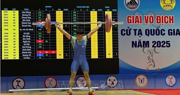 Inauguración del Campeonato Nacional de Halterofilia 2025