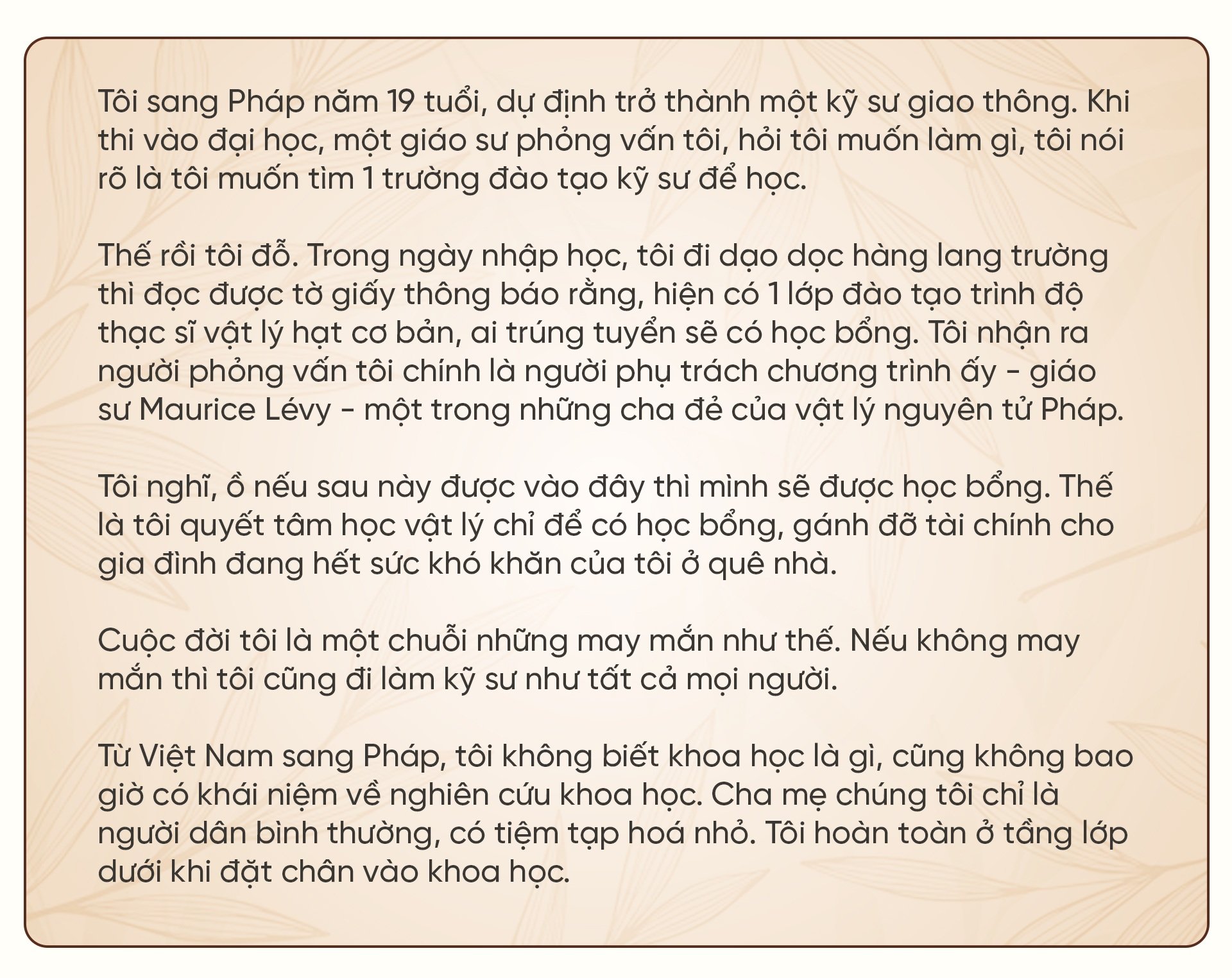 GS Trần Thanh Vân: Cần một “Nhà hát Hồ Gươm” của khoa học công nghệ - 15