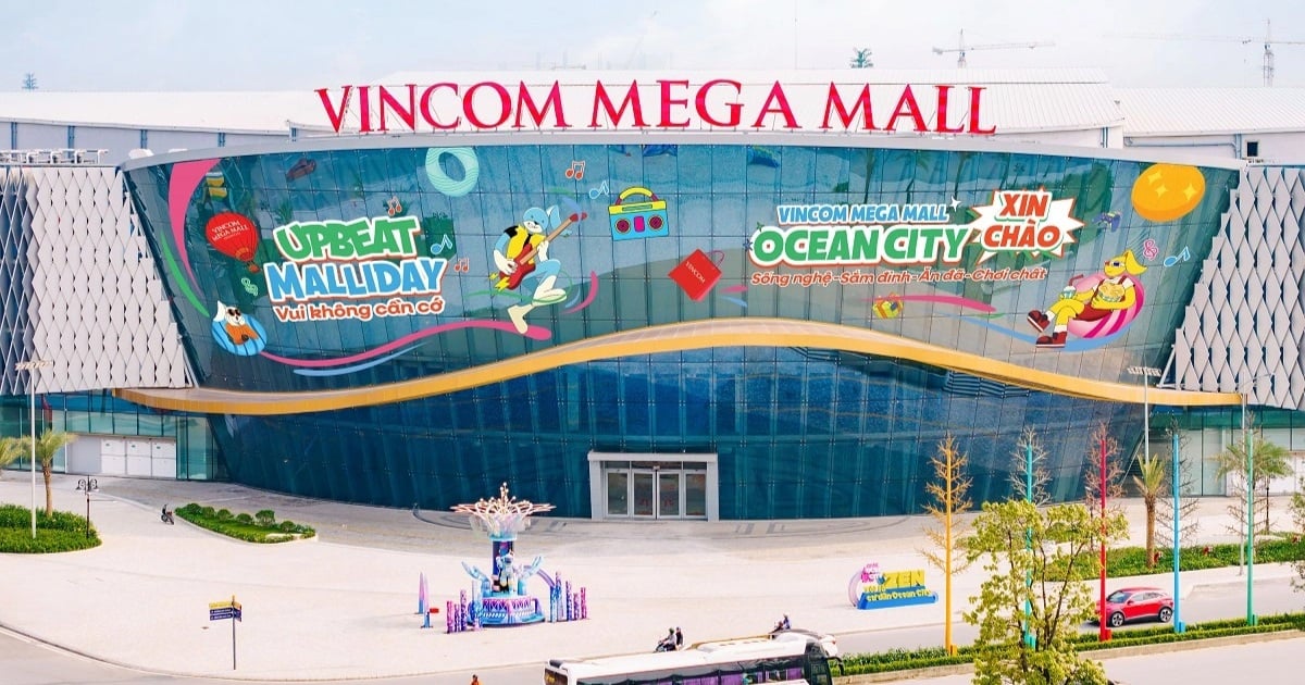 Trung tâm thương mại Vincom Mega Mall Ocean City mở cửa vào ngày 22/8
