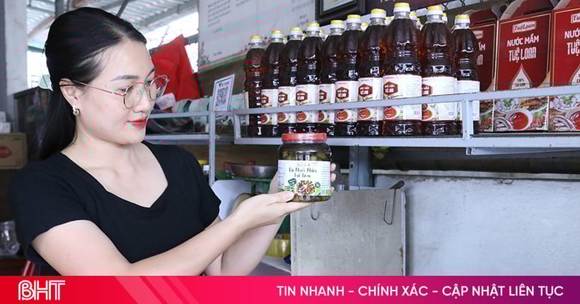 A commune in Ha Tinh has 16 OCOP products