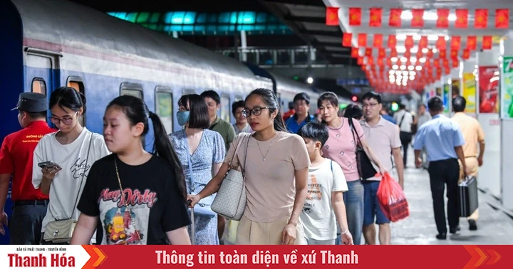 Đường sắt chạy tăng cường 51 chuyến tàu trong dịp nghỉ Lễ Quốc khánh 2/9