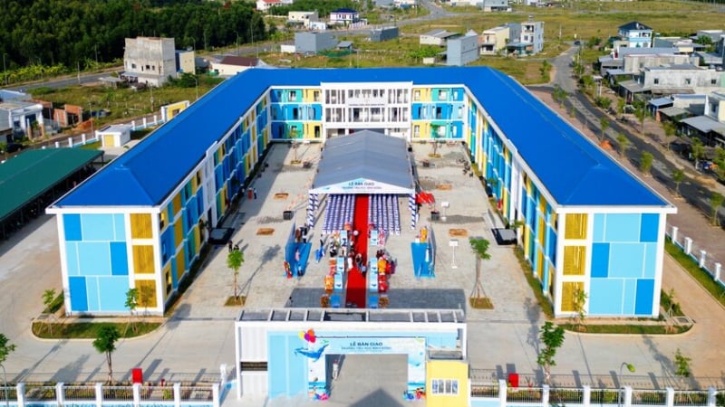 Inauguration of the most modern school in Quang Ngai province