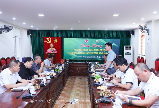 Chủ tịch VFF thăm LĐBĐ Thanh Hóa, mong có thêm tài năng cho đội tuyển quốc gia- Ảnh 1.