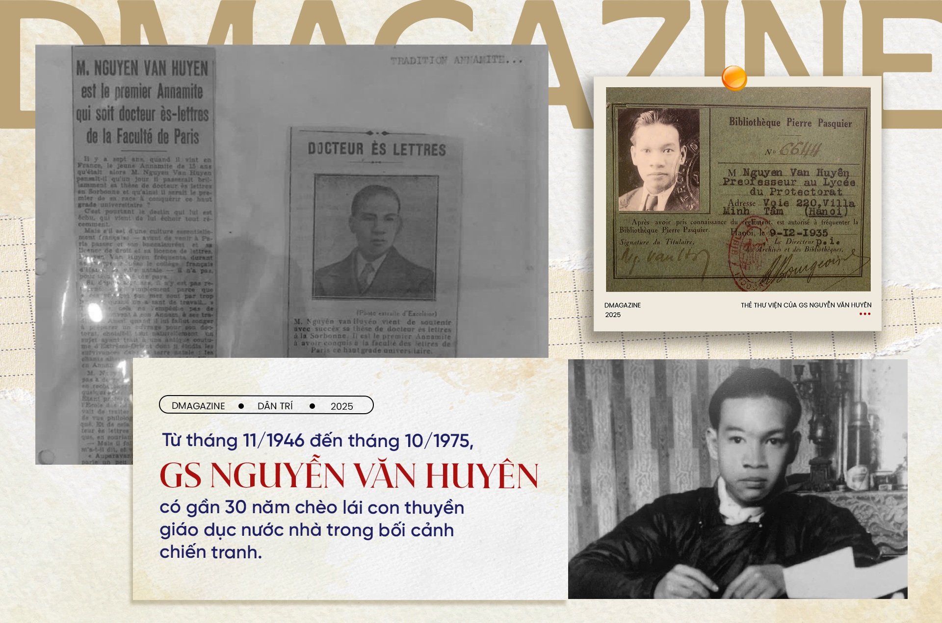 GS Nguyễn Văn Huyên - Người được Bác Hồ yêu cầu phải “chia chữ cho dân” - 13