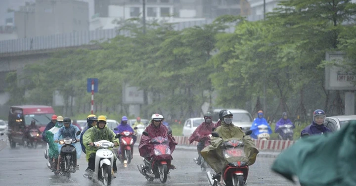 Thời tiết ngày 21/8: Bắc bộ mưa rào và dông, ngày nắng gián đoạn