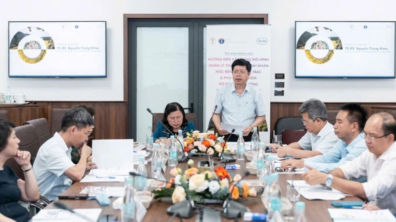 Xây dựng mô hình quản lý người bệnh võng mạc và phù hoàng điểm do đái tháo đường