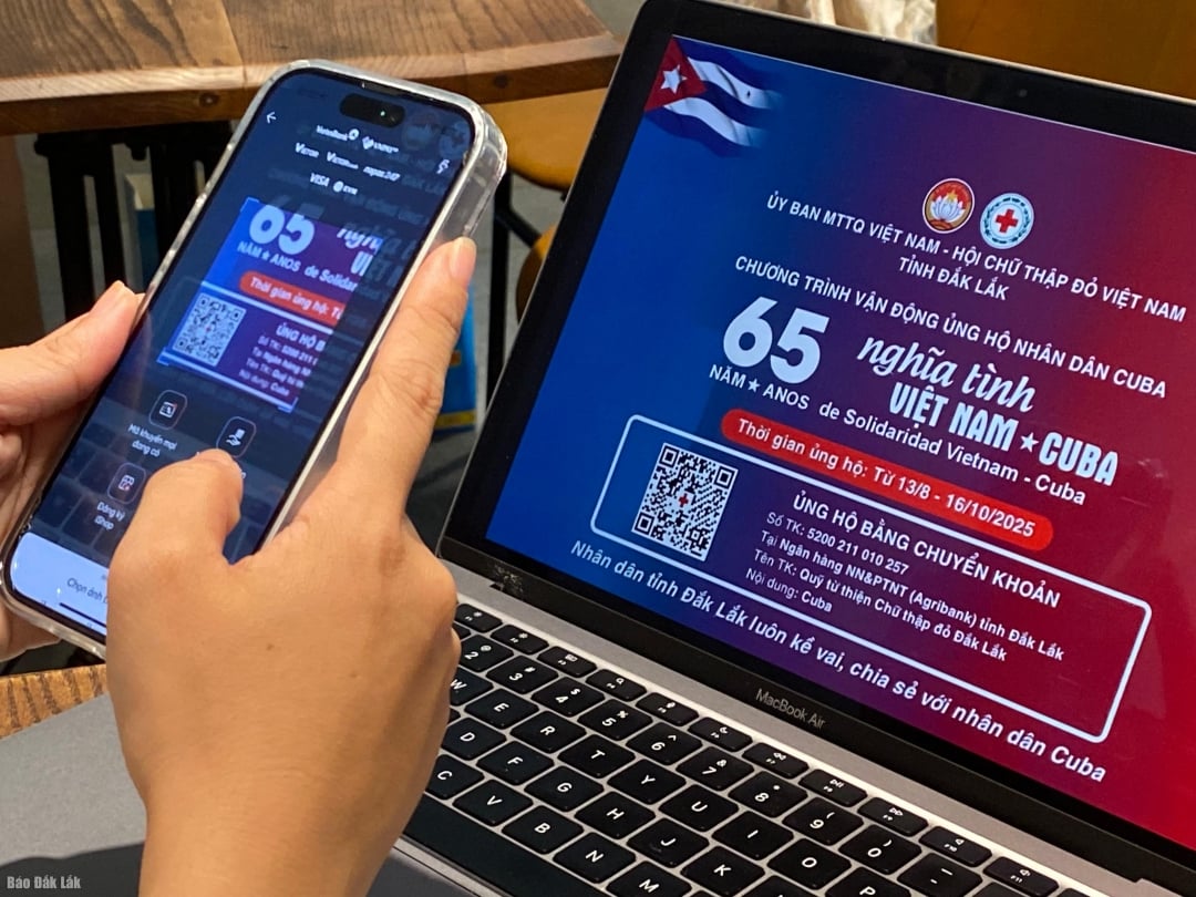 Ủy ban MTTQ Việt Nam tỉnh kêu gọi ủng hộ nhân dân Cuba