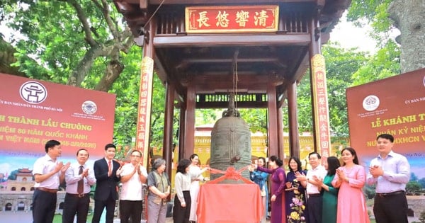 Khánh thành công trình “Lầu chuông” tại Hoàng thành Thăng Long