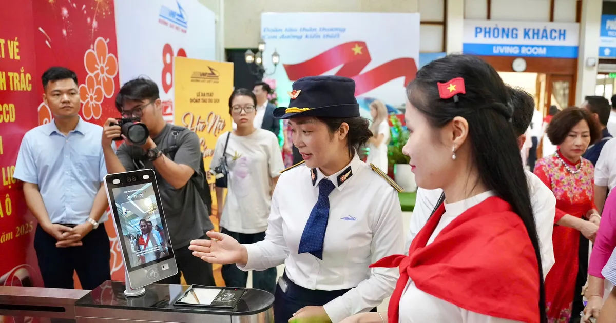 Đường sắt tăng cường 51 đoàn tàu trong kỳ nghỉ lễ 2-9