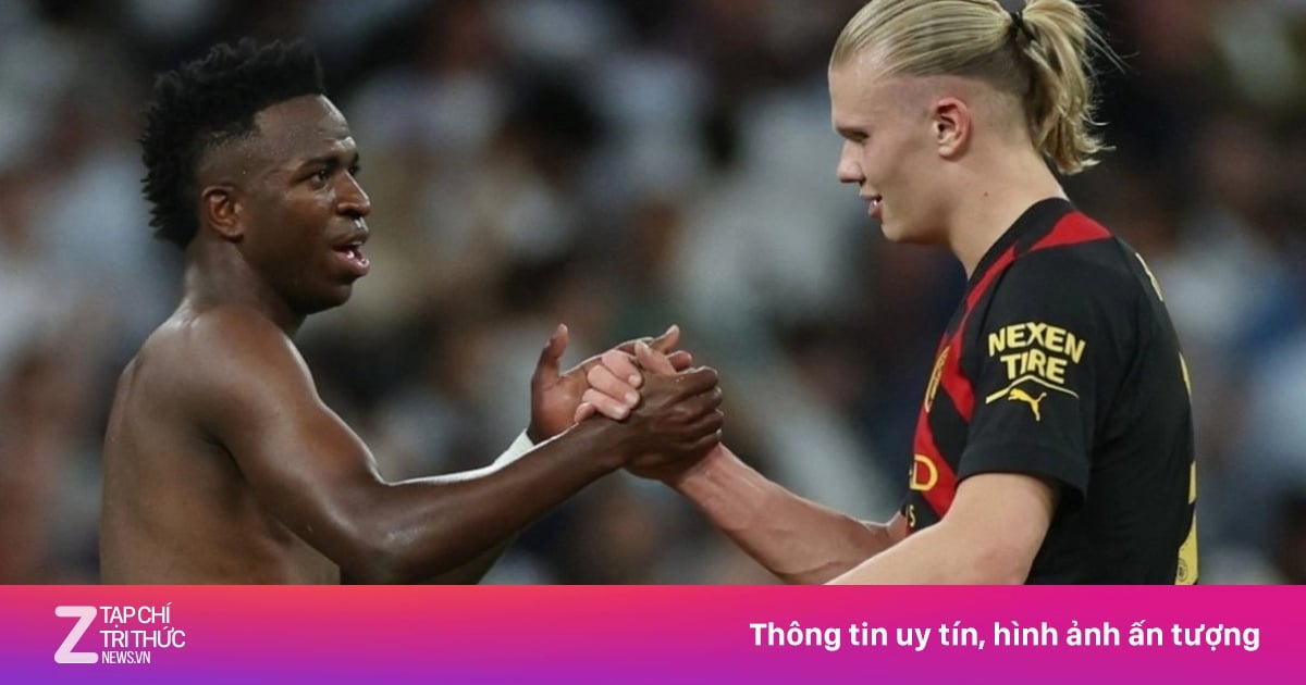 Real muốn đổi Vinicius lấy Haaland