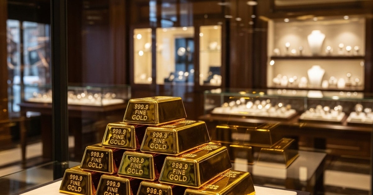 Precio del oro al mediodía de hoy, 21 de agosto de 2025: Tanto los anillos de oro como las barras de oro alcanzaron nuevos máximos, superando al oro mundial en más de 14 millones.