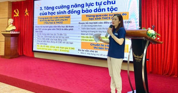Nâng cao môi trường học tập và giáo dục đáp ứng giới cho học sinh dân tộc thiểu số