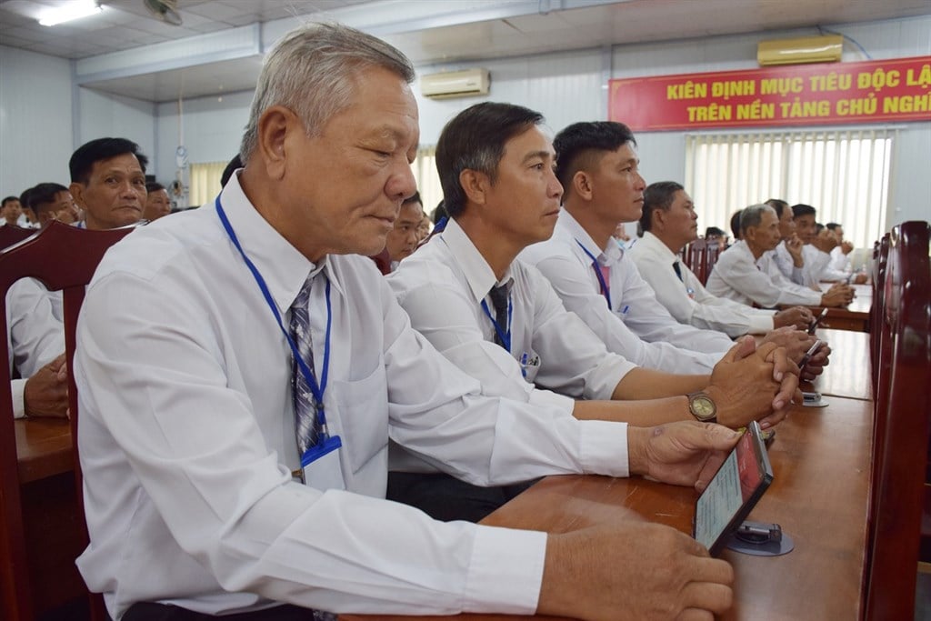 Đại hội Đảng bộ xã Ninh Quới lần thứ I: “Đại hội Đảng không giấy”