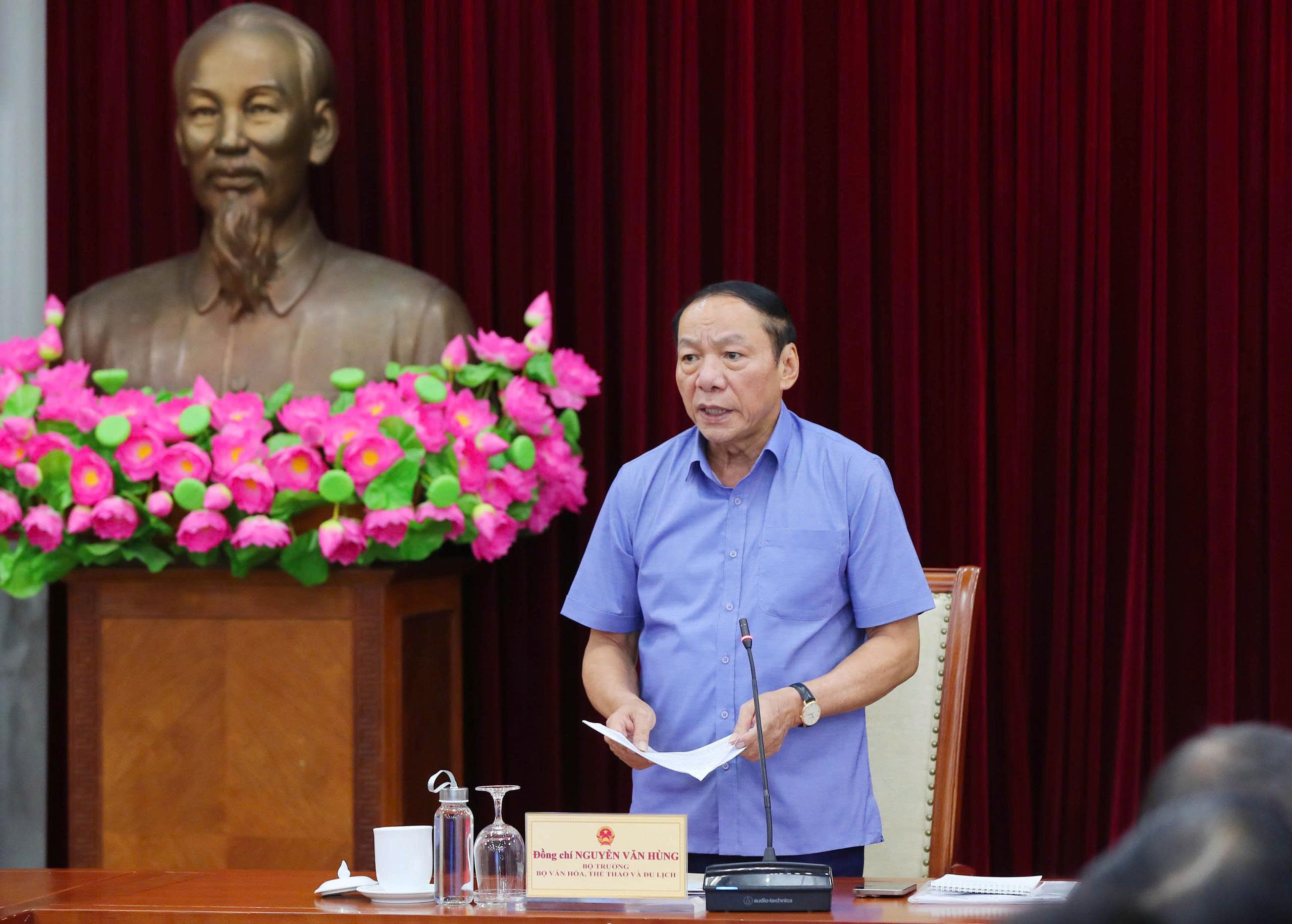 Ministro Nguyen Van Hung: Decidido y esforzándose por llevar a cabo con éxito los principales eventos del 2 de septiembre