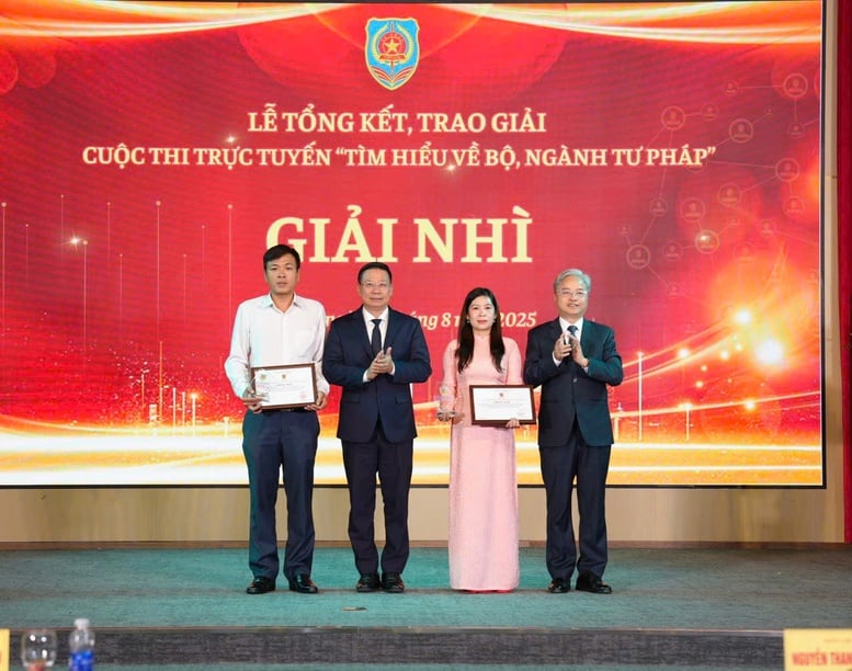 18 tác phẩm xuất sắc đạt Giải Báo chí toàn quốc về ngành Tư pháp - Ảnh 3.