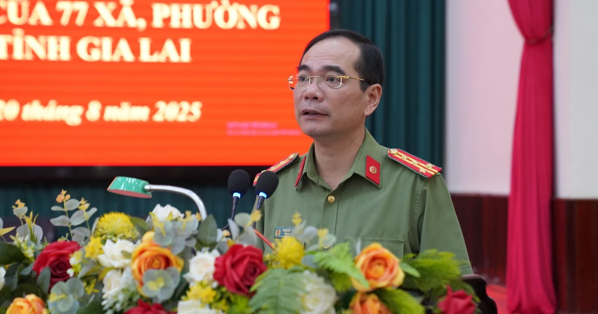 Công an tỉnh Gia Lai sơ kết công tác an ninh tại 77 xã, phường phía Tây