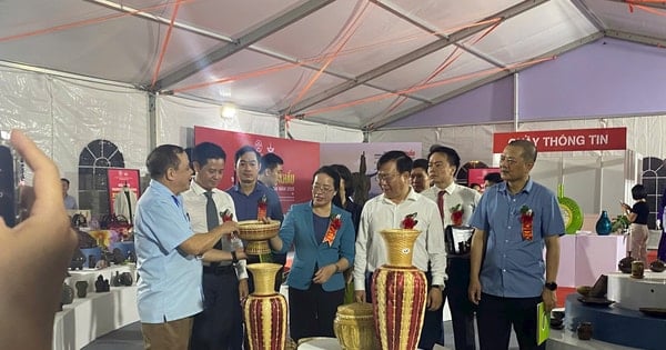 Hà Nội: Khai mạc Hội chợ thương hiệu hàng xuất khẩu Việt Nam năm 2025