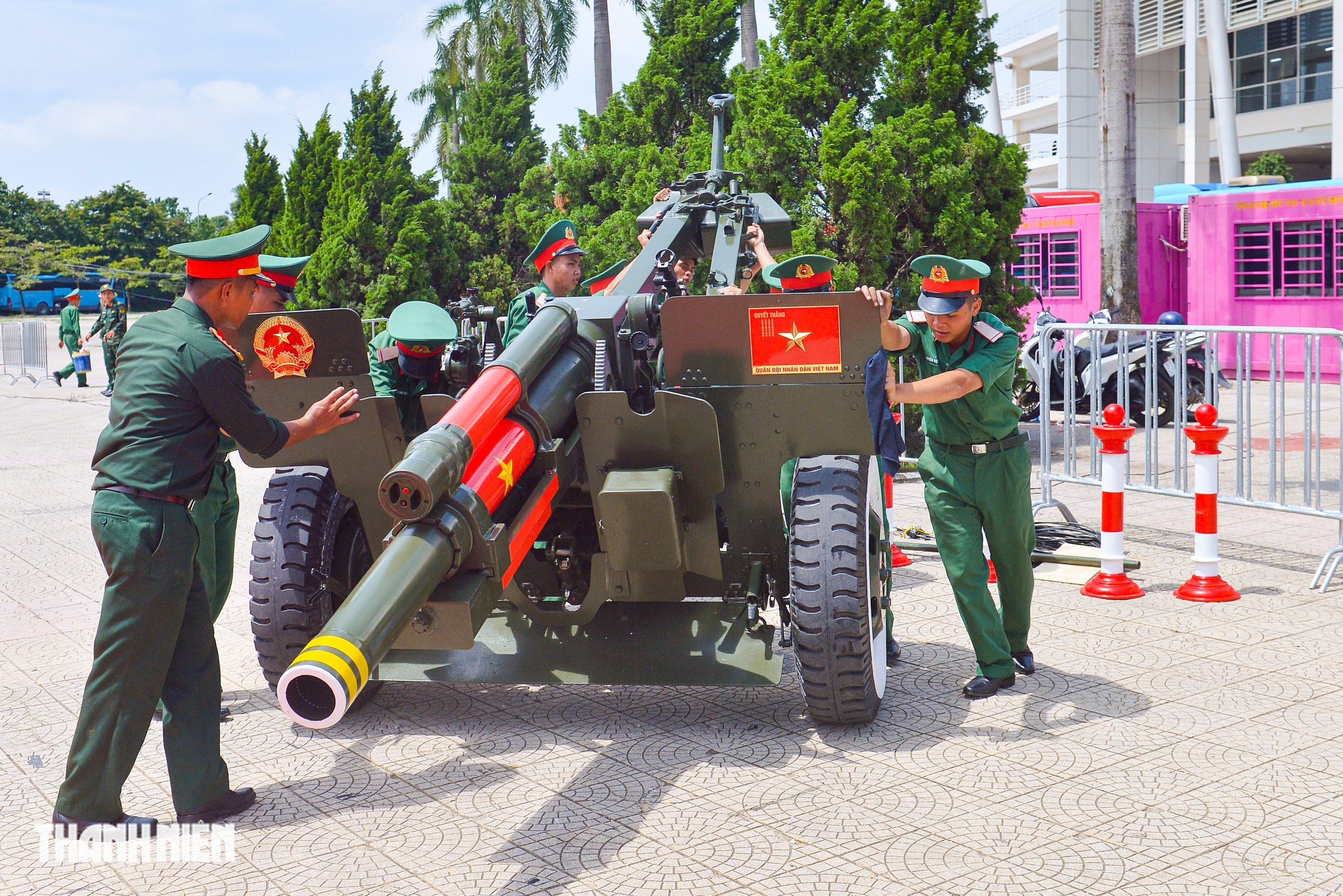 Hình ảnh trận địa 15 khẩu pháo lễ sẵn sàng khai hỏa chuẩn bị Quốc khánh 2.9- Ảnh 16.
