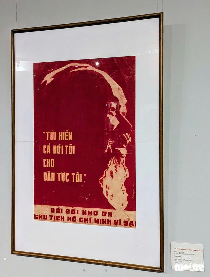 Triển lãm về Chủ tịch Hồ Chí Minh nhân kỷ niệm 80 năm Cách mạng Tháng Tám và Quốc khánh 2-9 - Ảnh 13.