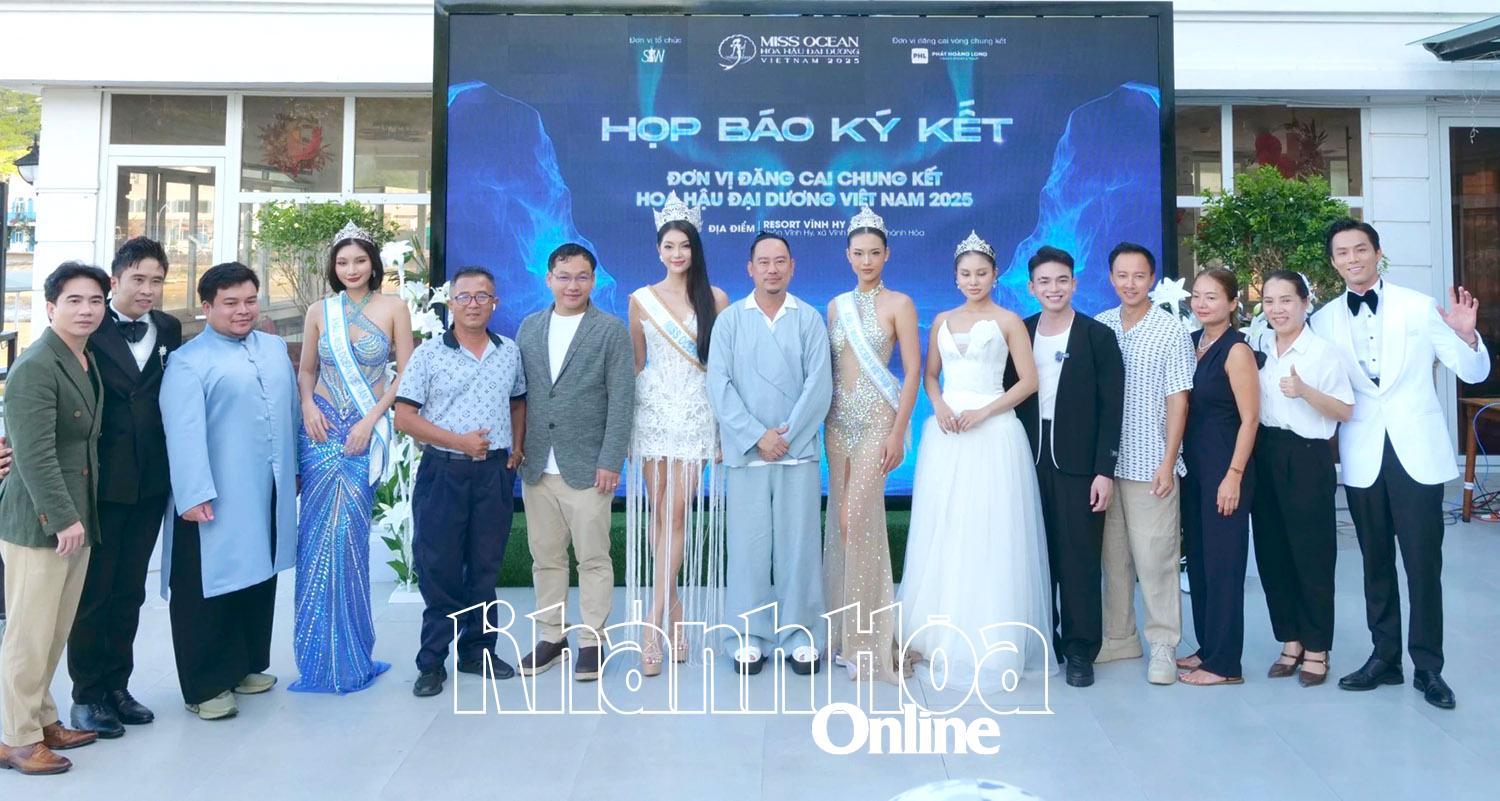 Họp báo Chung kết Hoa hậu Đại dương Việt Nam 2025