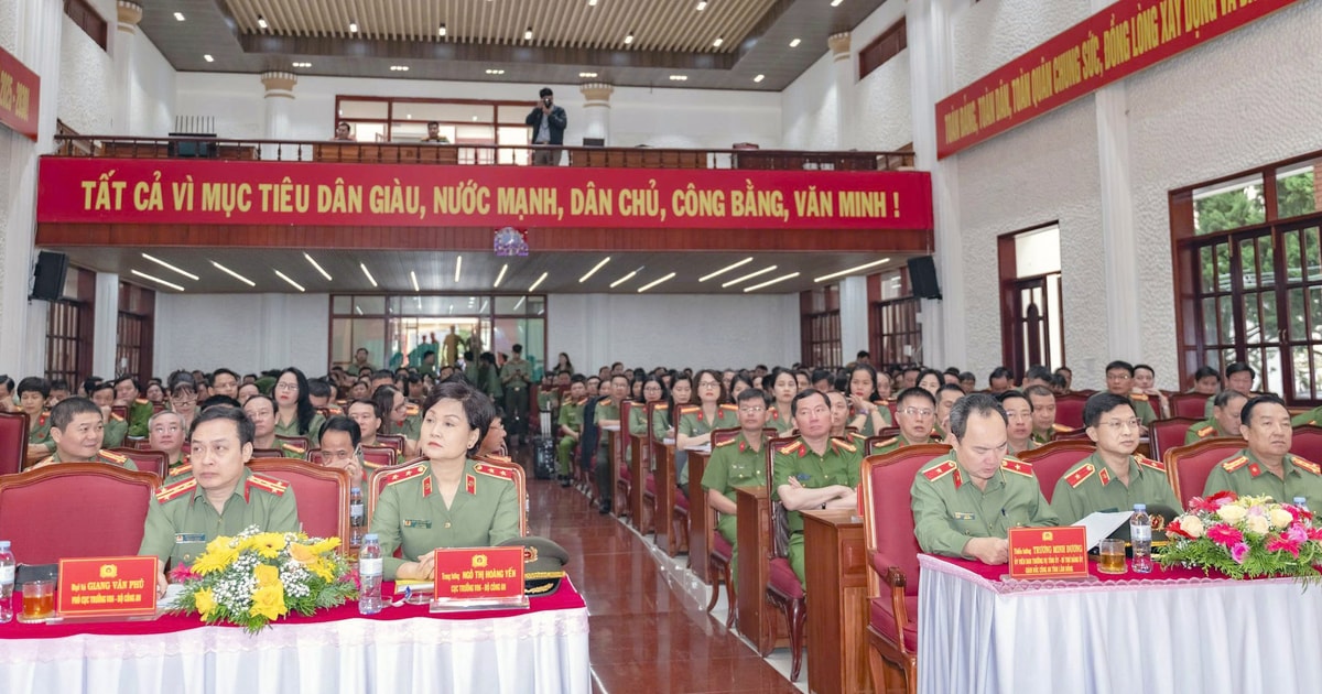 Tập huấn chuyên sâu công tác Hồ sơ nghiệp vụ Công an Nhân dân năm 2025
