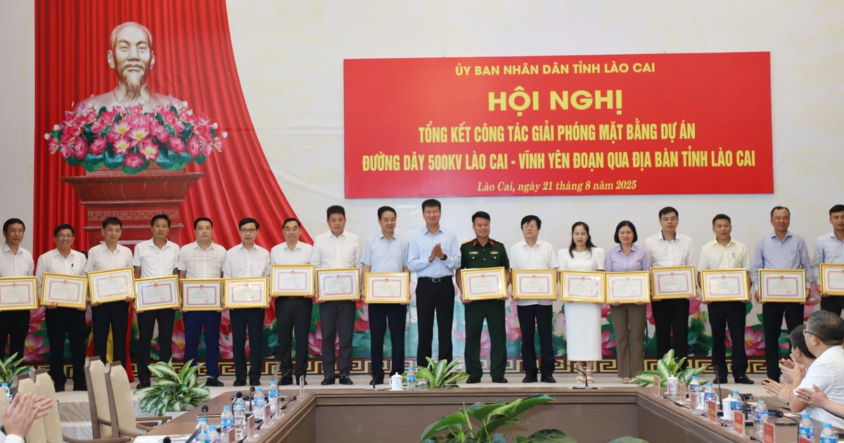 Tổng kết công tác giải phóng mặt bằng Dự án đường dây 500kV Lào Cai – Vĩnh Yên, đoạn qua tỉnh Lào Cai